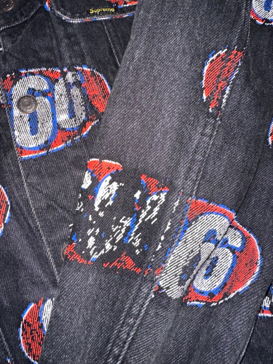 【希少】Supreme 666 Denim Trucker Jacket M Spring/Summer 2017 Preview – Supreme