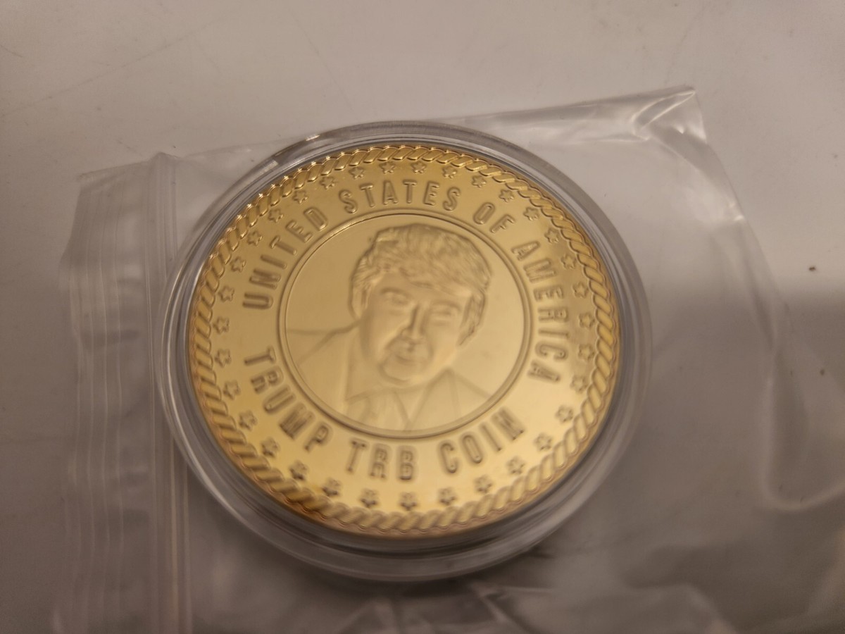 Donald Trump TRB Gold Coin 2024 | eBay