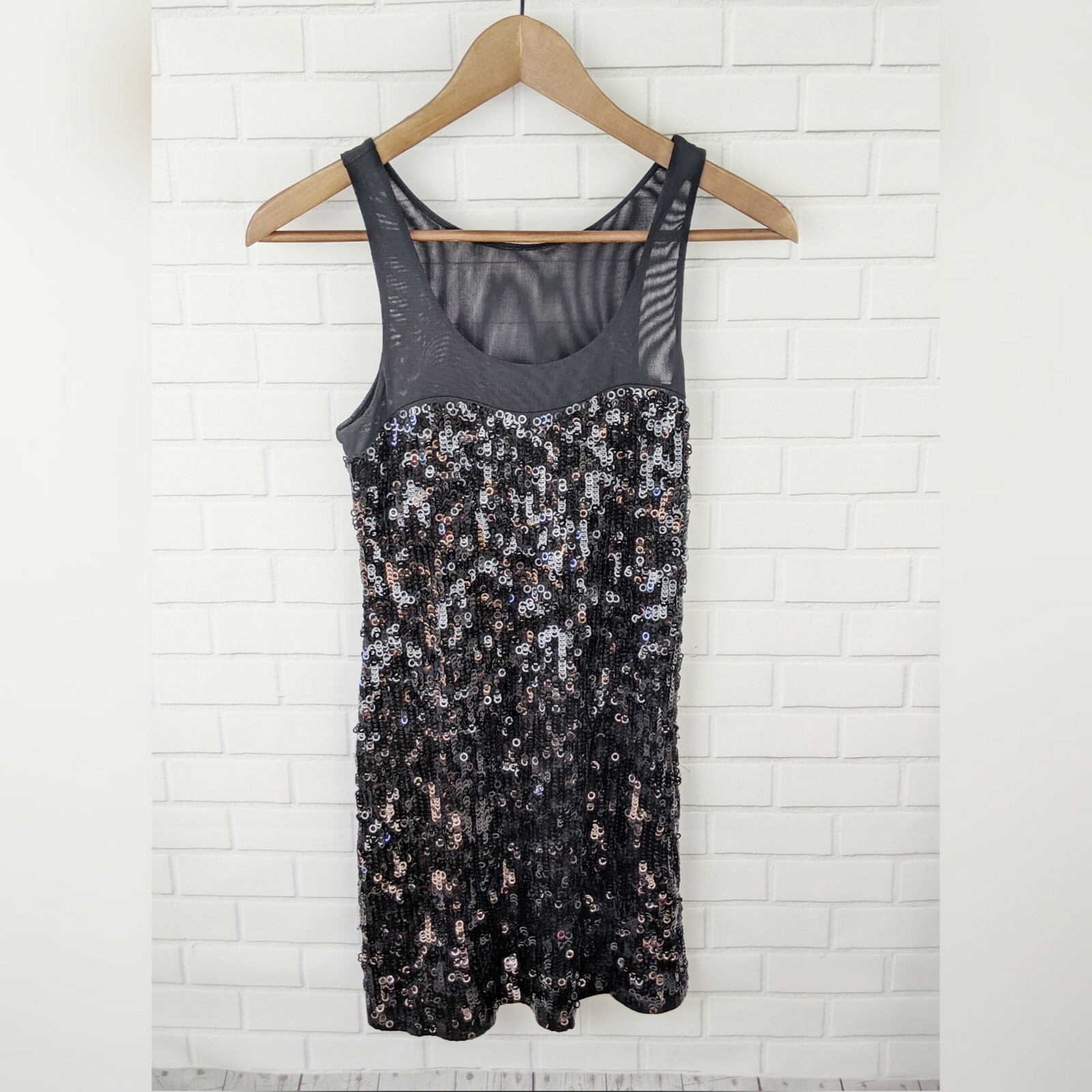 express sequin tank