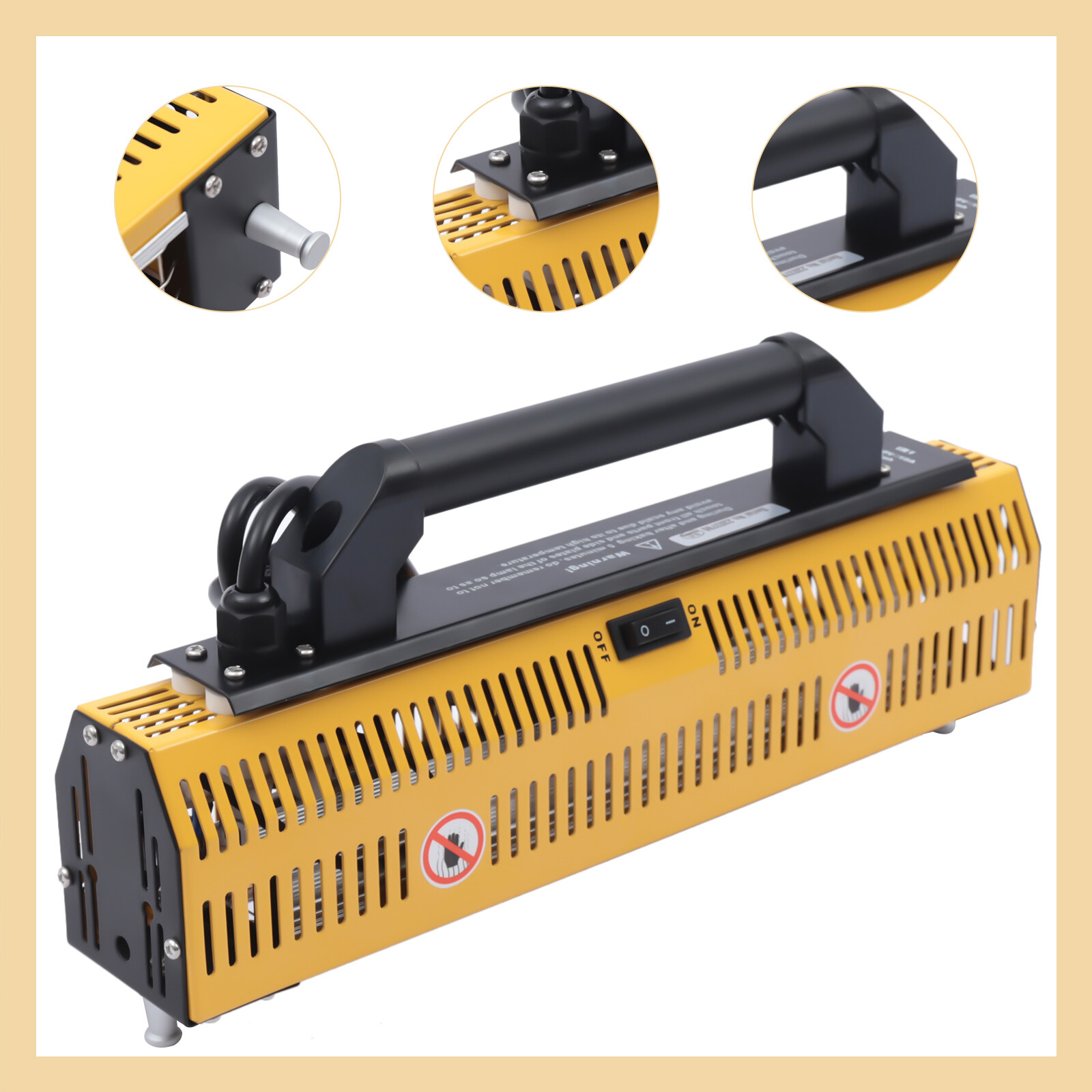 110V IR Infrared Dryer Automotive Paint Curing Lamp Short Wave Infrared