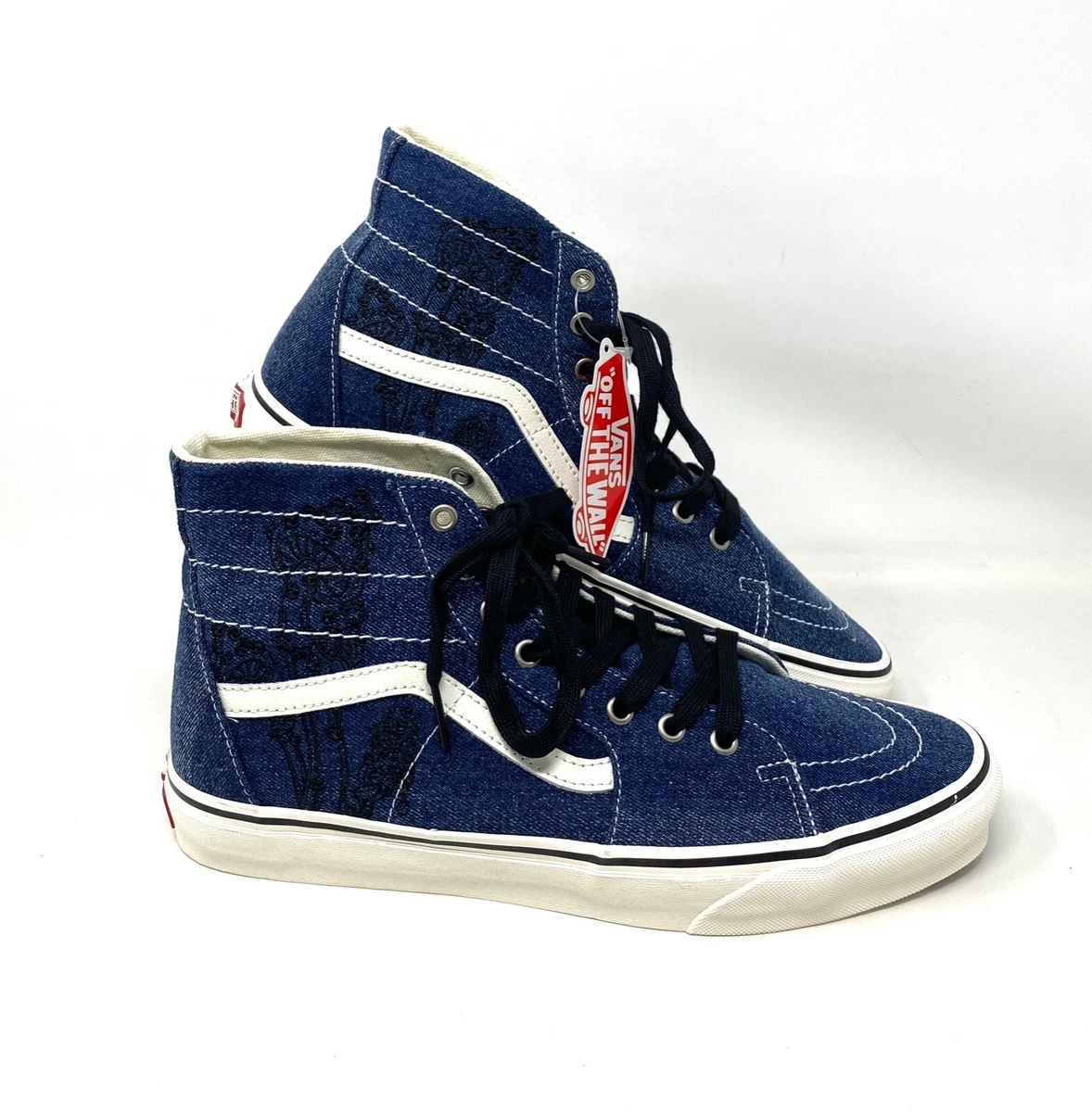 Vans sk8 best sale hi denim