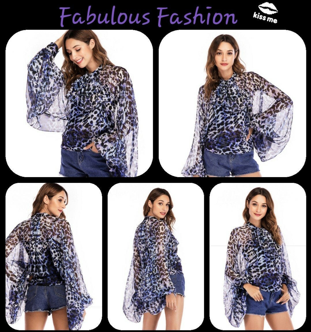 chiffon bow tie blouse