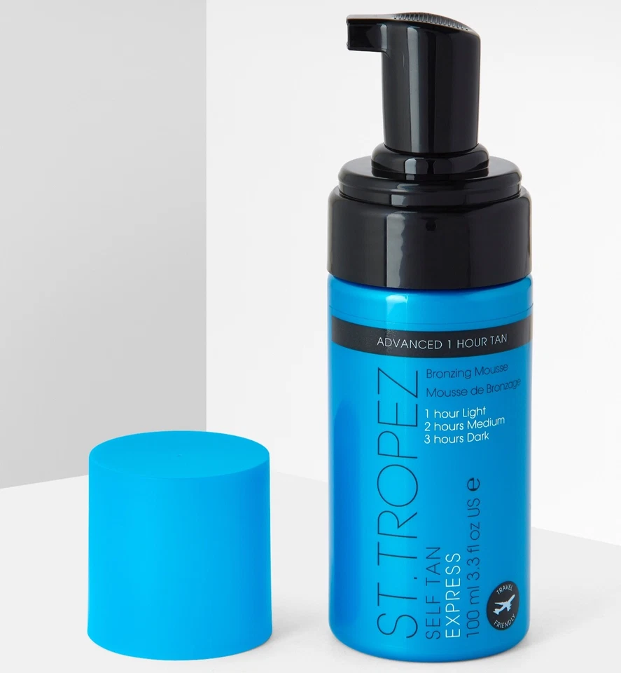 ST TROPEZ Self Tan Express Bronzing Mousse 100ml (Travel Size) - with Aloe Vera - image 4 of 4
