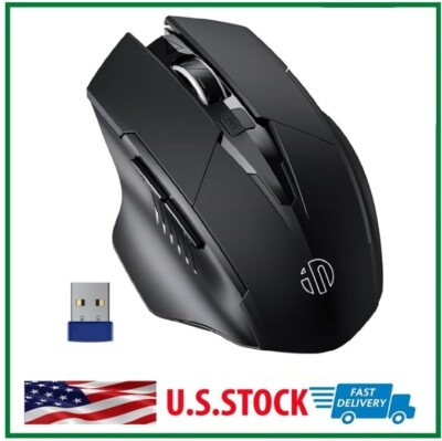 Recargable Mouse Raton Inalambrico Para Gamer Computadora
