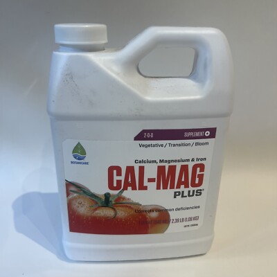Botanicare Cal Mag Plus 32 oz / 1 Quart - Magnesium Nutrient Additive Free Ship!