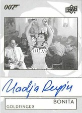 2019 James Bond Collection A-NR Nadja Regin as Bonita Goldfinger Autograph Card!