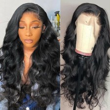 Body Wave Lace Front Wigs For Women 13x4 Lace Size Synthentic Loose Body Wave
