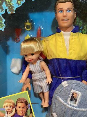 Mattel 1996 Big Brother Ken & Baby Brother Tommy Barbie NRFB