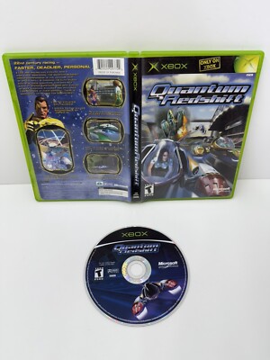 Quantum Redshift (Microsoft Xbox, 2002) Disc Resurfaced & Tested - No Manual