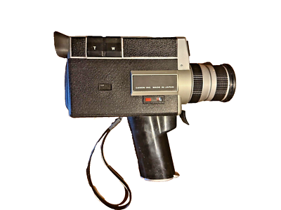 Canon Auto Zoom 518 SV Super 8 Cine Movie Film Camera 9.5-47.5mm