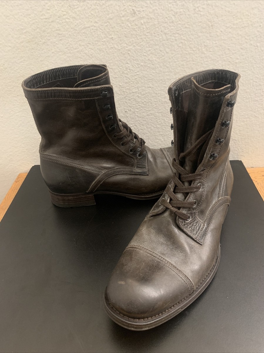 n.d.c. made by hand Combat Boot lined, lace-up boot Men 42 (US9 