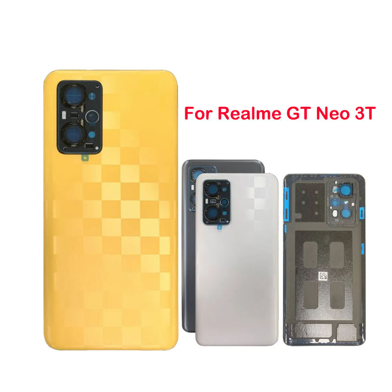 Original Housing Battery Back Door Cover with Lens For Realme GT