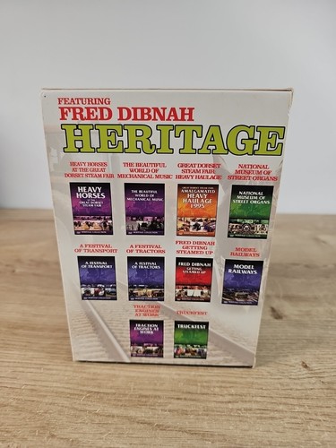 Fred Dibnah Heritage 5 Disc 10 Programmes DVD Box Set Fast Dispatch - Picture 3 of 5