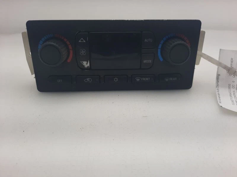 Control de temperatura delantero 04 Oldsmobile Bravada 15132070 Foto 2 de 4