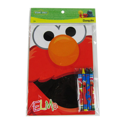 Brand New 123 Sesame Street Elmo Activity Coloring Book 16