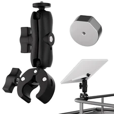 Starlink Mini Clamp Mount 360° Adjustable Bracket RV Pole Rail Kit for Outdoor