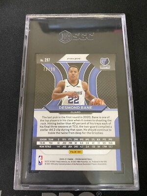 2020-21 Panini Prizm - Desmond Bane #297 Purple Prizm /99 (RC) for