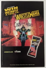 Corn Nuts Wrestlemania WWE Print Ad Snack Poster Art PROMO Original Gone Wrong