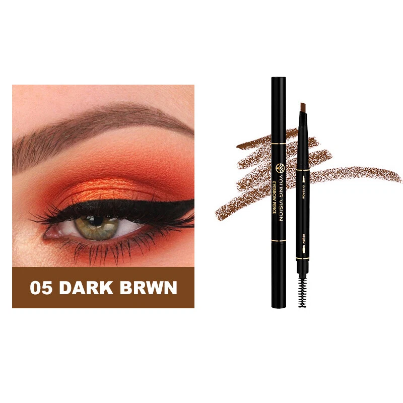 5 Farben Augenbrauen Stift Precise Eyeliner Langhaltend Wasserfest Blond U ◆ - Bild 4 von 4