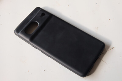 Google Pixel 7 black silicone rubber case