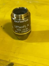 Olympus Microscope Objective Lens UPlanFL N 10x UIS2 10x/0.30 Fluorite Phase