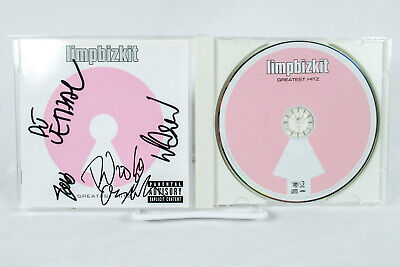 Fred Durst FULL BAND Signed Autographed LIMP BIZKIT Greatest Hitz