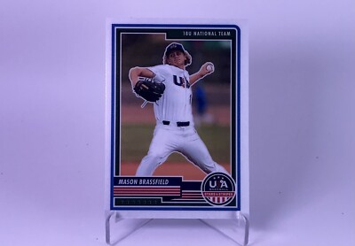 Mason Brassfield Stars and Stribes 2023 Panini Baseball Trading Card #4