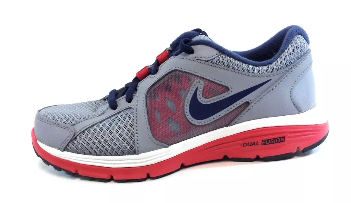 Boys Kids Youth Nike Dual Fusion 525590 003 Grey Blue 2012 DS Shoes eBay