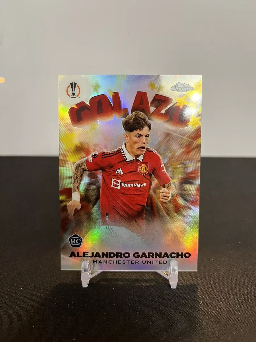 2022-23 Topps Chrome UEFA Club Competitions Alejandro Garnacho #G