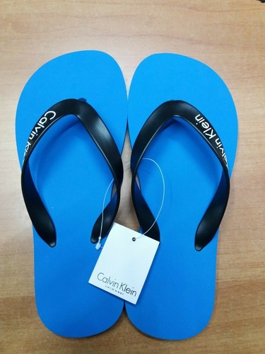 Infradito, ciabatte mare uomo Calvin Klein, azzurro, originale,KM0KM00210 |  eBay
