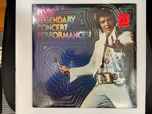 Elvis Presley- Legendary Concert Performances-1978 2 LP RCA R244047, sealed