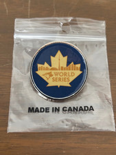 2025 Toronto Blue Jays vs. Los Angeles Dodgers World Series Press Media Pin 
