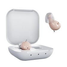 Audien ATOM 2 OTC Hearing Aids In-Ear Rechargeable Pair Certified Refurbished