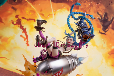 【未開封】MYETHOS jinx 1/7 League of Legends Myethos 1/7 Scale Jinx League of Legends LOL Collectible Figure