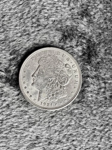 1921 P Morgan Silver Dollar - F to VF condition 90%  Silver