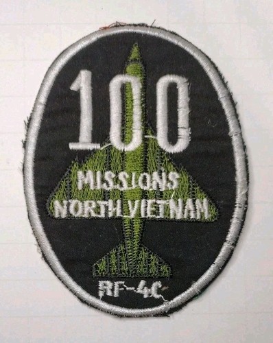 100 MISSIONS - Patch - USAF 421st Tactical Fighter - Korat - Vietnam War