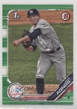 2019 Bowman Draft Green 15/99 Jake Agnos #BD-72 uk2