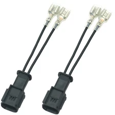 Horn Connector Adapter Wiring Harness, Compatible with New Honda Acura, 2 Pack