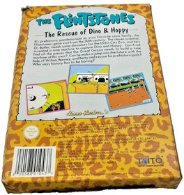 The Flintstones The Rescue Of Dino & Happy Cartridge & Box Nintendo NES
