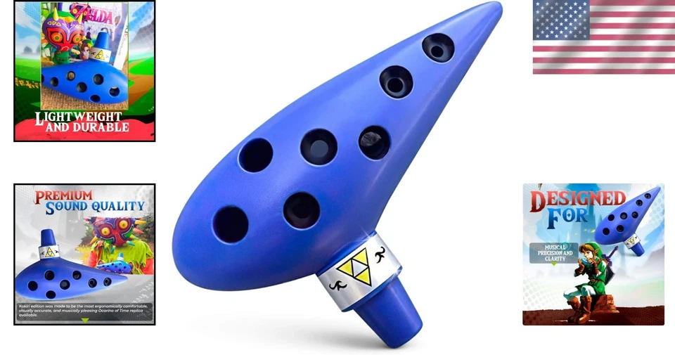 Unleash Nostalgia with Ocarina of Time Musical Instrument - Image 2 of 4