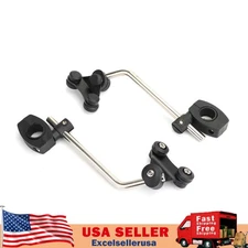 Universal Windscreen Bracket 7/8" 22mm Standard Handlebar Windshield Mount Clamp