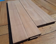 Reclaimed oak parquet blocks. Rare -18-20 inches. 2.6 inch wide.19 mm. £40/sm