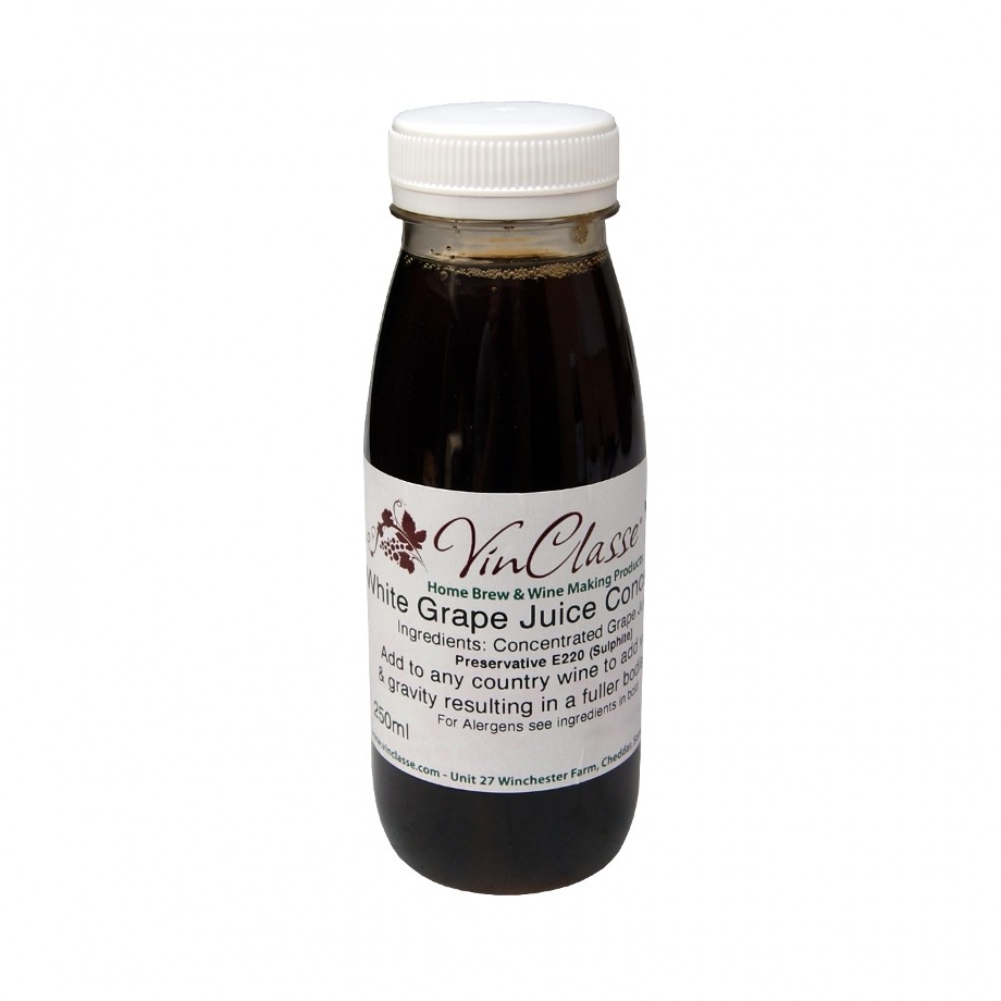 Vinclasse White Grape Juice Concentrate 250ml - For Wine Making