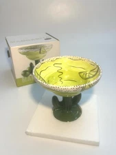 CLAY ART 9” Margarita Serving Bowl. Salsa, Drinks, Dip. Unique.