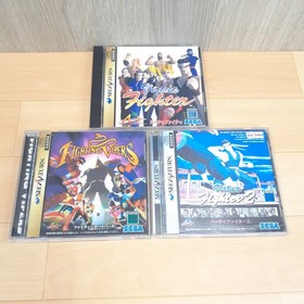 Sega Saturn Console with 2 Virtua Gun, Virtus Stick, Controllers + 5 Games Japan
