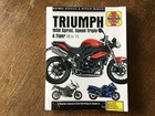 TRIUMPH 1050 SPRINT ST, SPEED TRIPLE & TIGER 05 to 2013 REPAIR MANUAL BY HAYNES