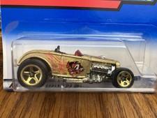 2000 Hot Wheels #238 Gold Deuce Roadster VHTF