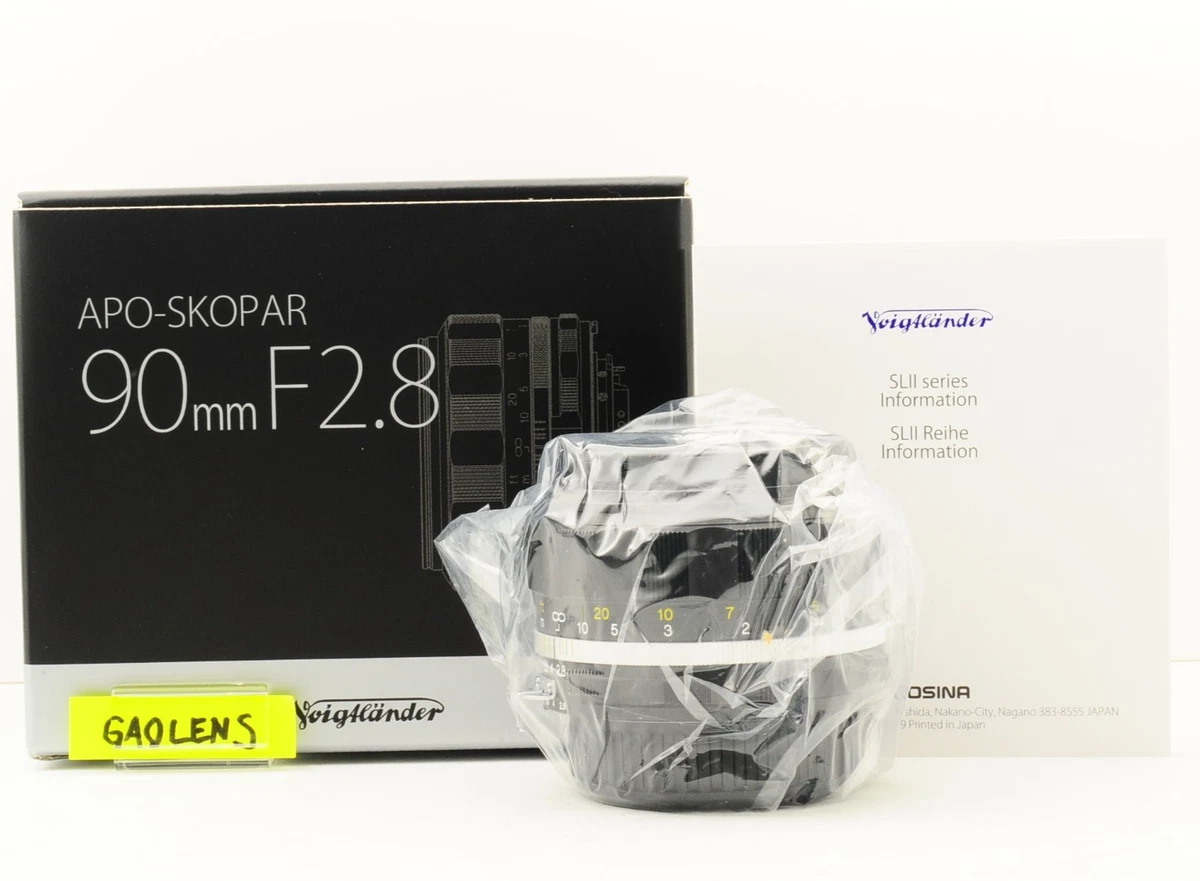 25+ Voigtländer 90mm Focal Camera Lenses for sale | Updated Oct 2026