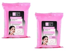 CGT Global Beauty Care Collagen Cleansing Cloths Wipes Towelette Face Neck Eye
