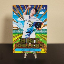 2026 Topps Series 1 Celebrations 8 Bit Ballers Jacob Misiorowski 8B-5 Gold -/50
